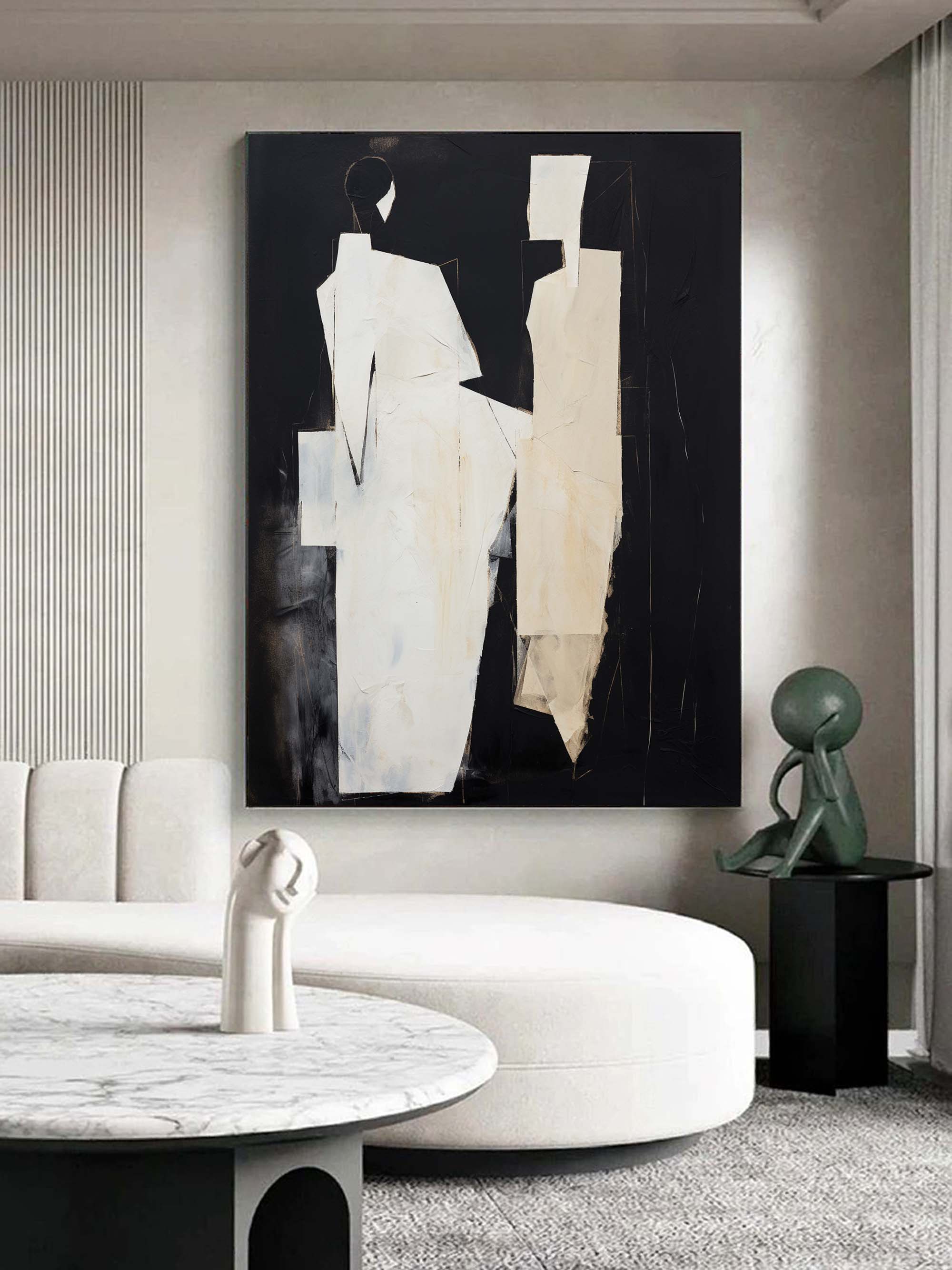 Art abstrait couple v3 #pl40