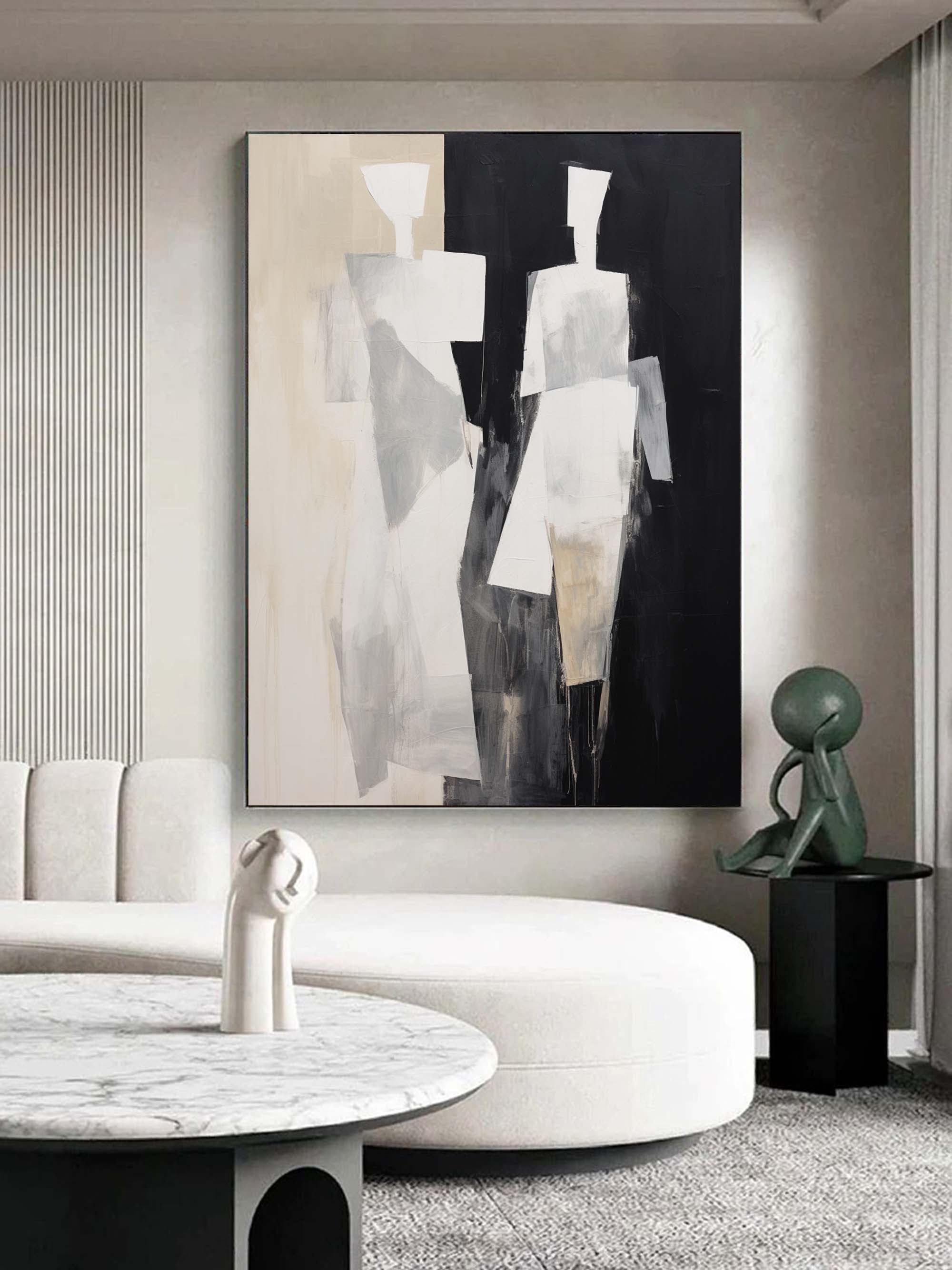 Art abstrait minimaliste v4 #pl45