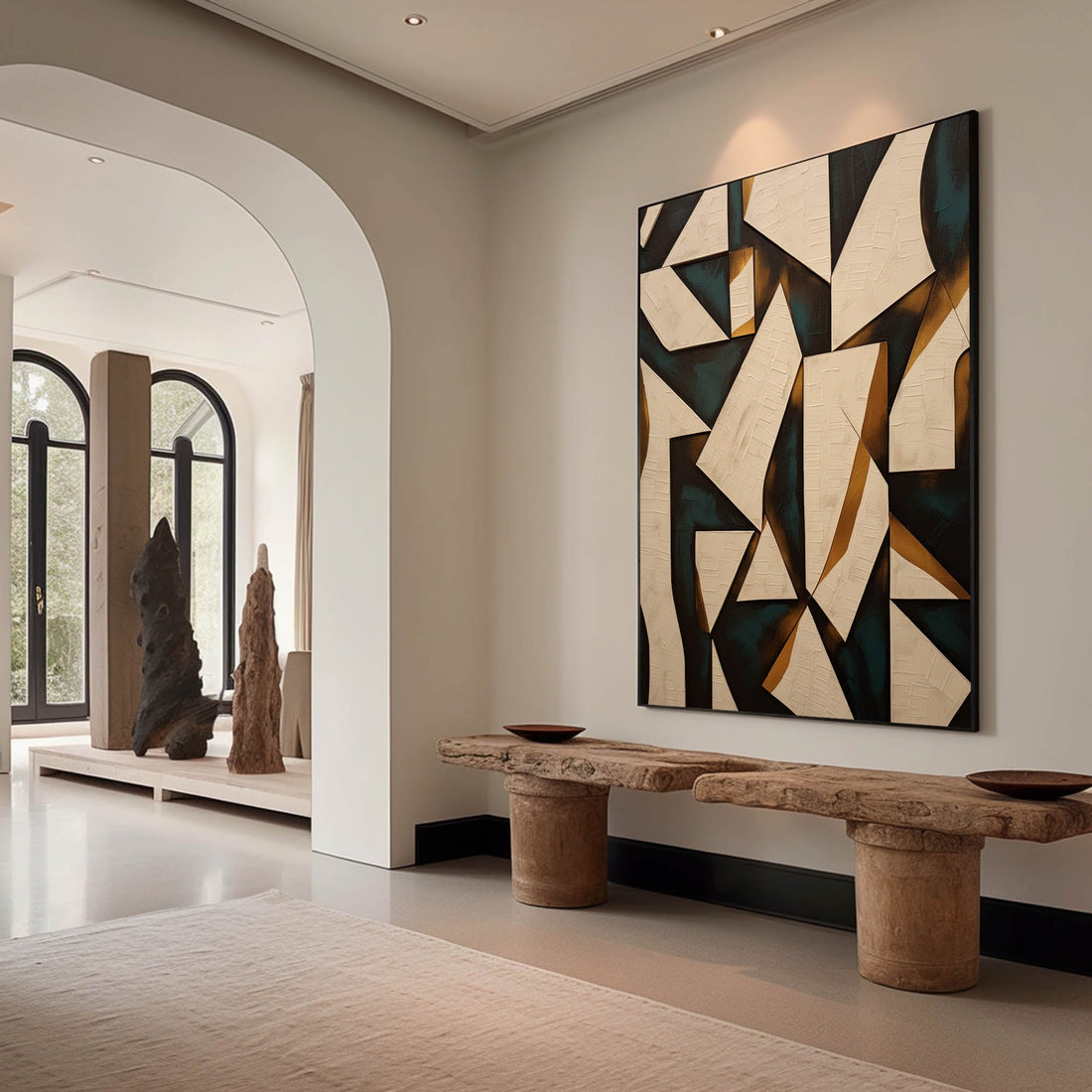 Géométrique art abstrait #pl38
