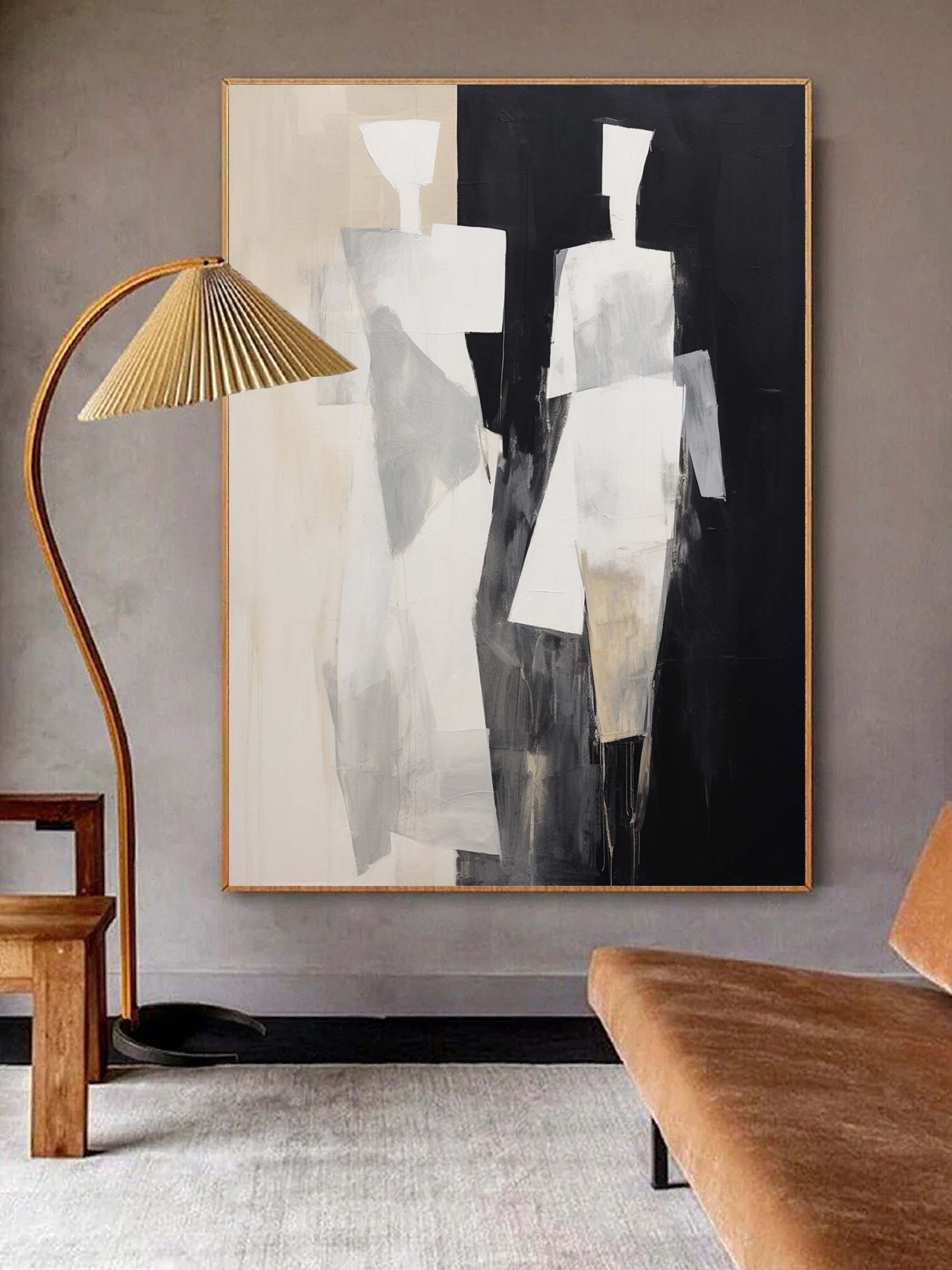 Art abstrait minimaliste v4 #pl45