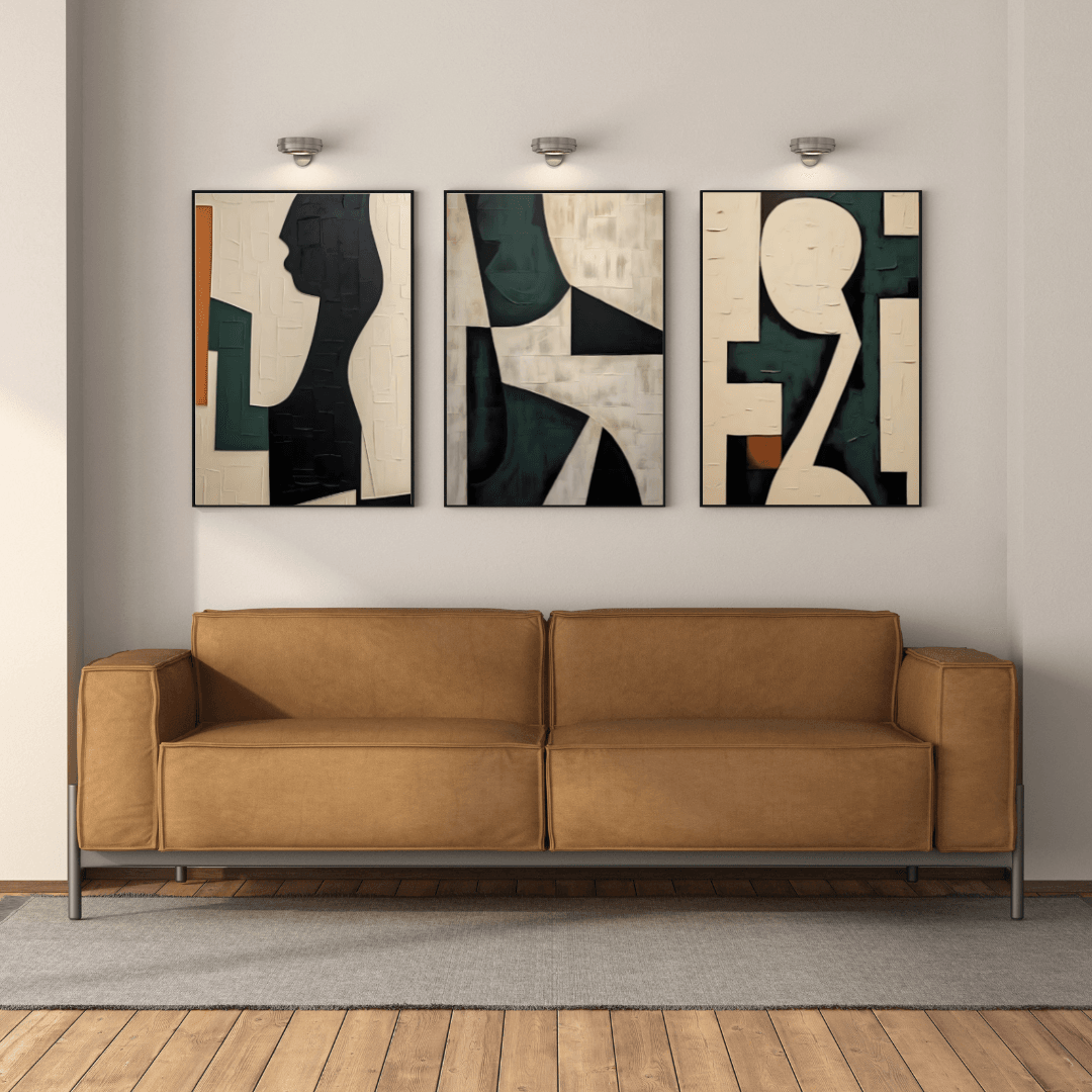 Tableau décoratif Romio - Décoration triptyque deluxe #pl8 - Planet House