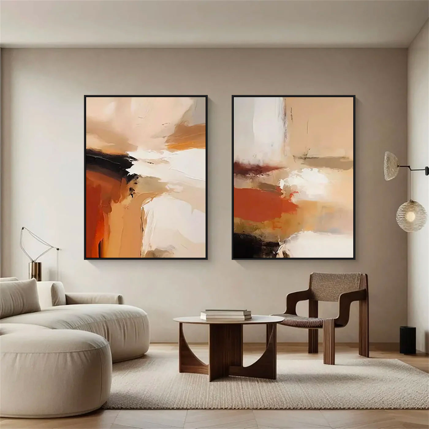 Duo matchy Abstrait #pl59