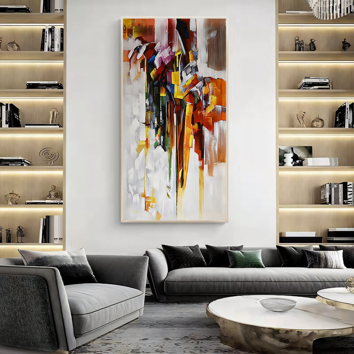 Art abstrait minimaliste colors #pl47