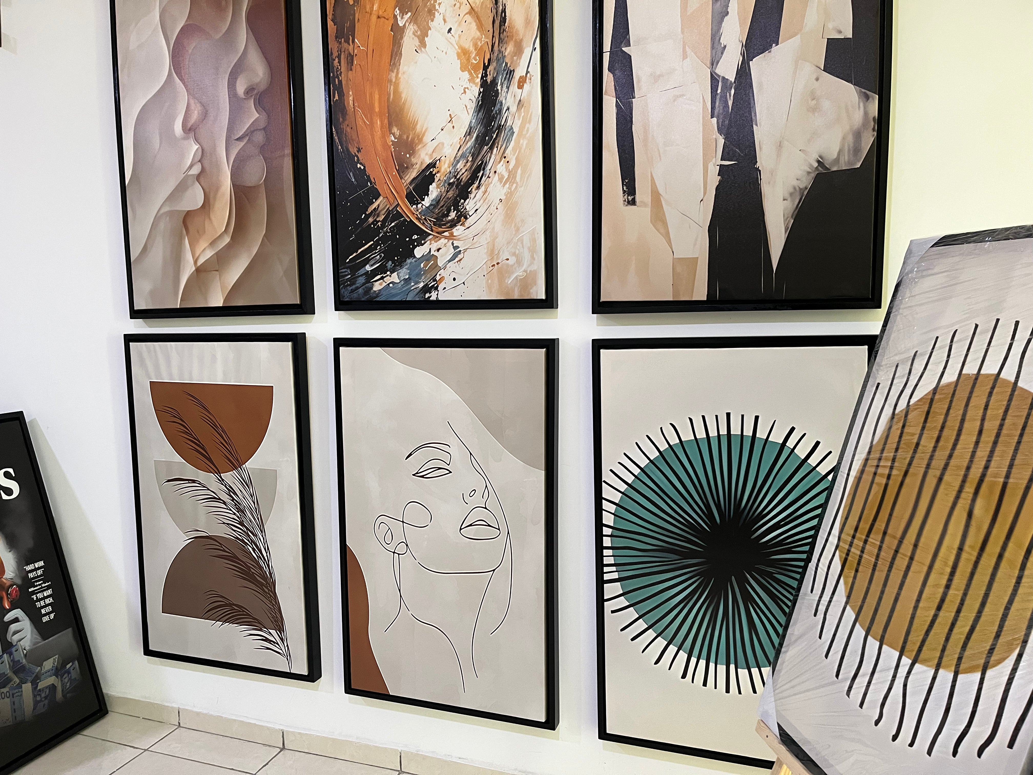 Art abstrait minimaliste luxe #pl44