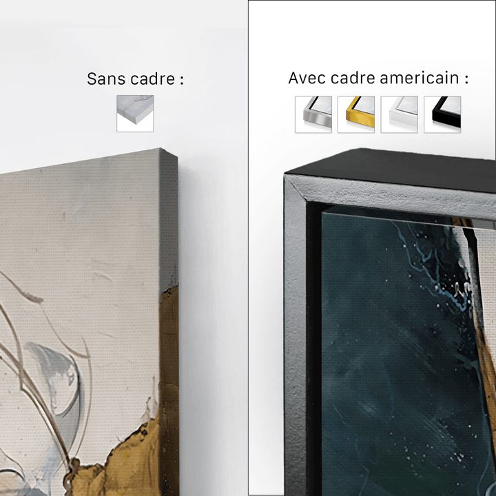 Tableau décoratif Abstrait luxueux - Planet House