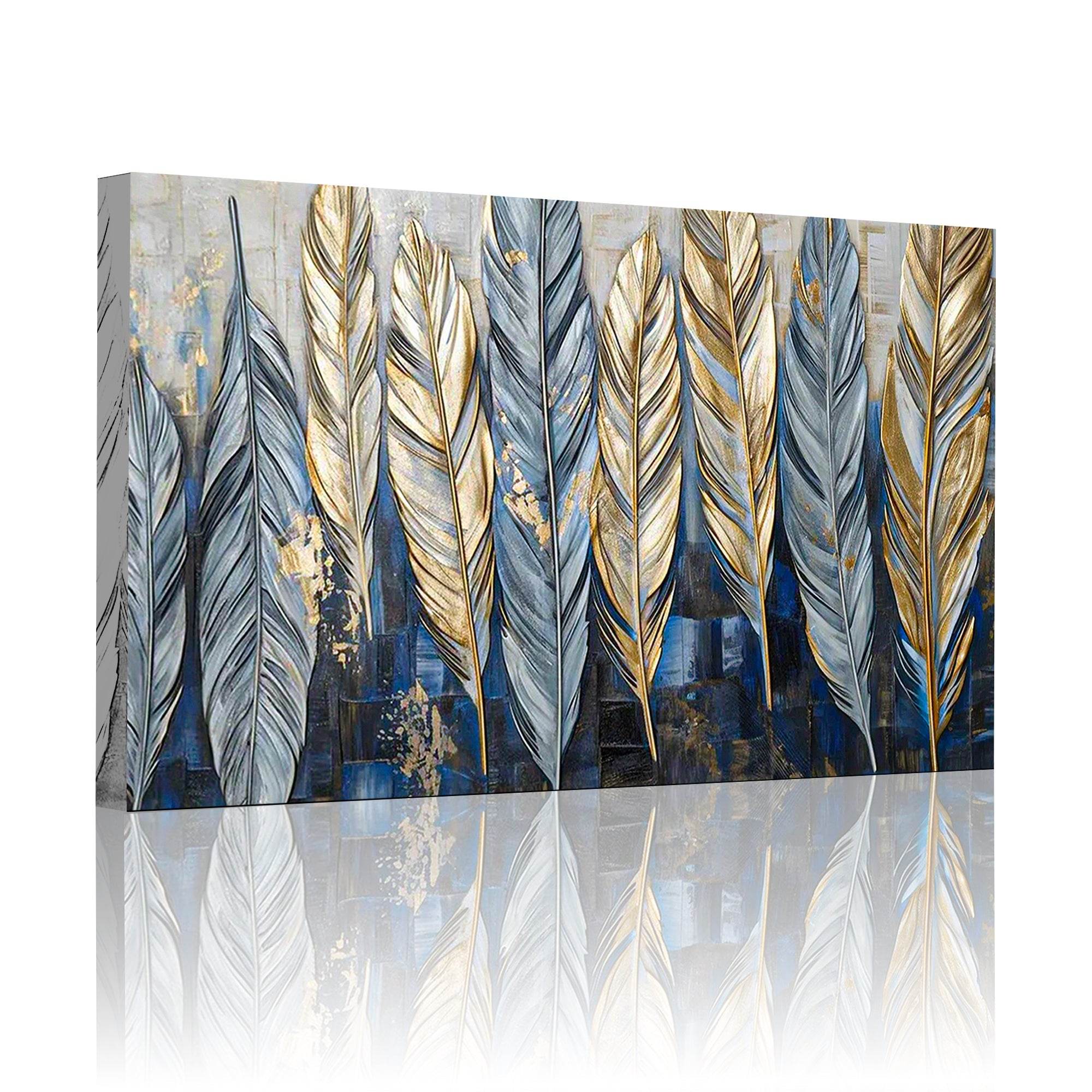 Luxe Plume Eclat Pétrolier-Cadre américain - Planet House