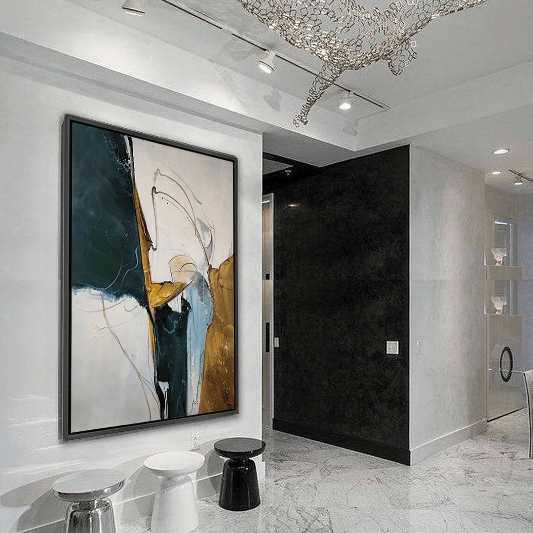 Tableau décoratif Abstrait luxueux - Planet House