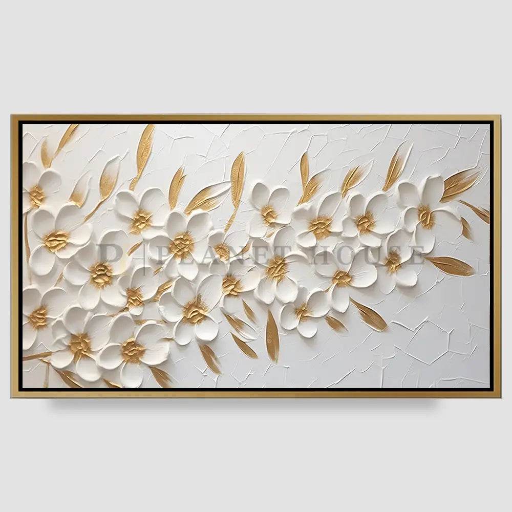 blanc flowers - Cadre américain - Planet House
