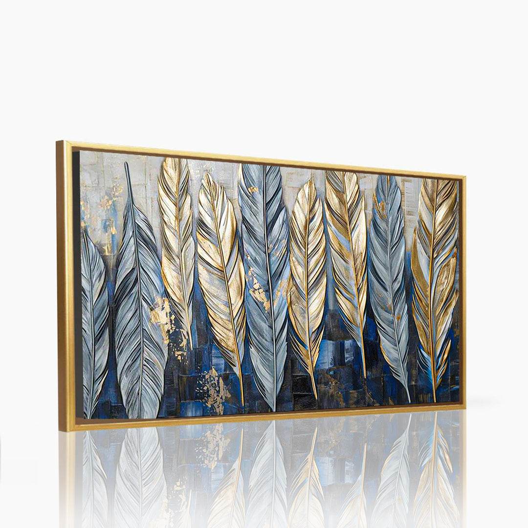 Luxe Plume Eclat Pétrolier-Cadre américain - Planet House