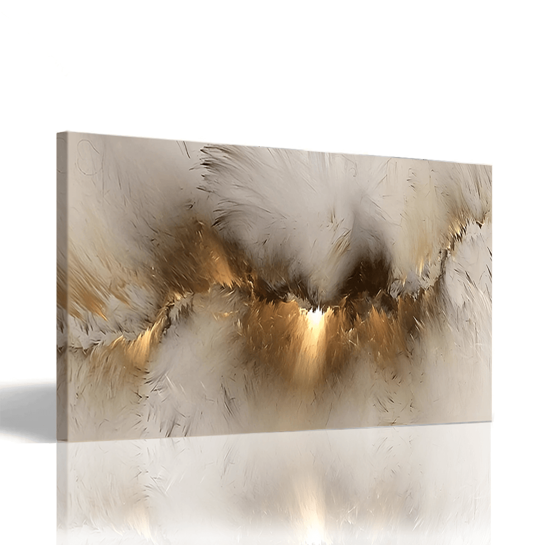 Nuage tableau décoratif Gold - Cadre américain - Planet House