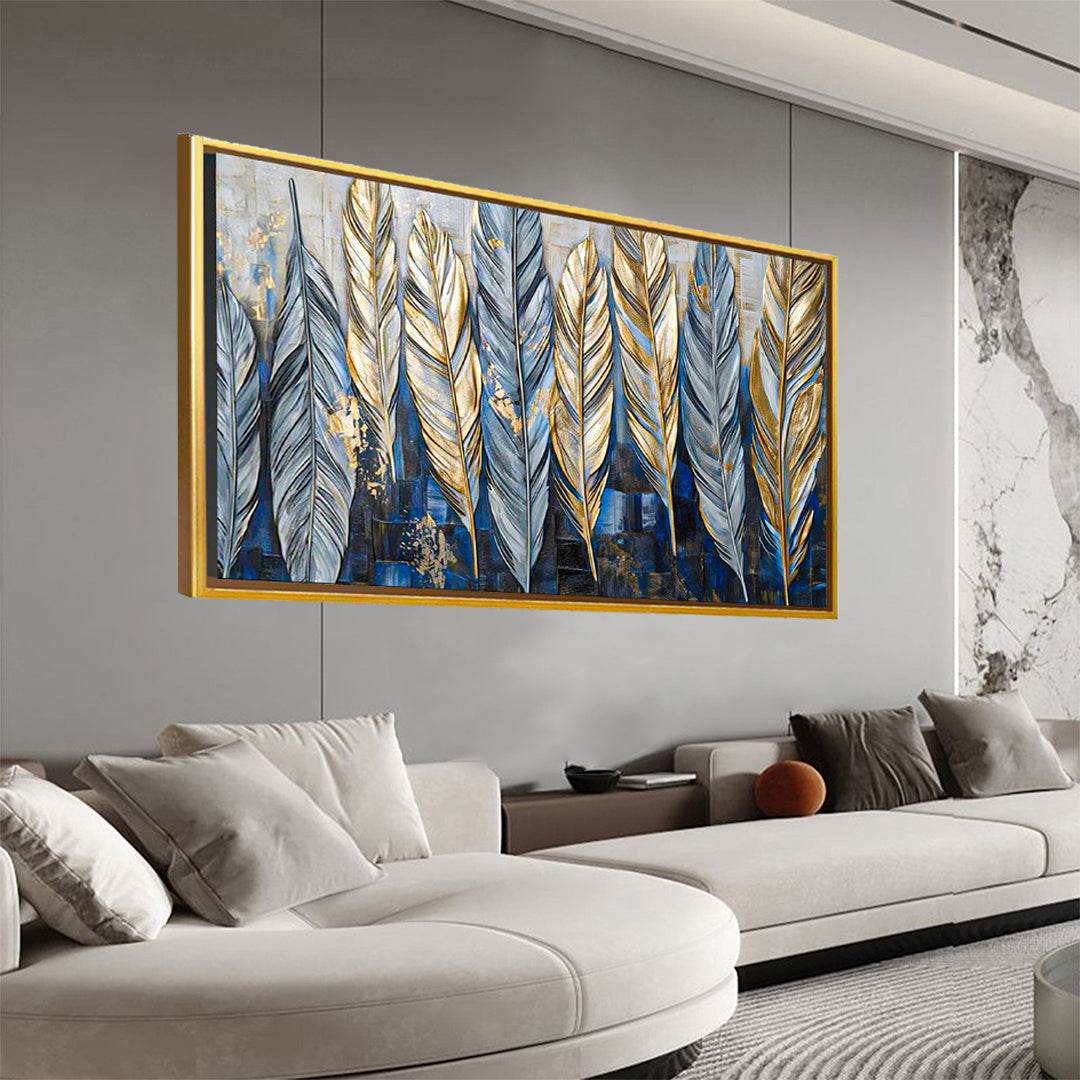 Luxe Plume Eclat Pétrolier-Cadre américain - Planet House