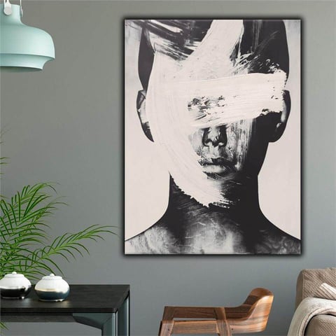 Art abstrait face #pl42